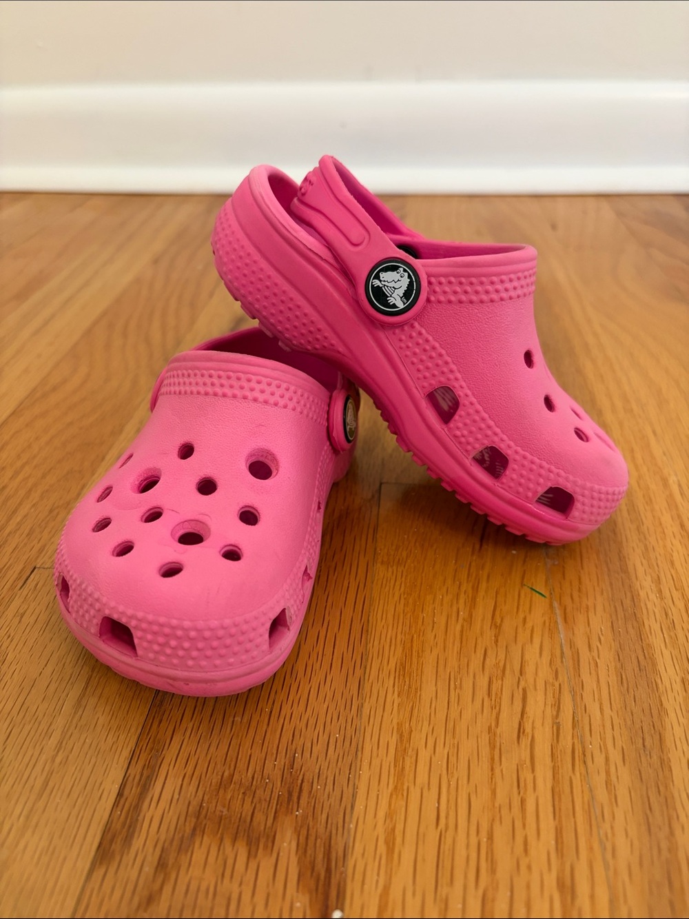 Crocs Toddler Kids Pink Clogs | size: toddler 7